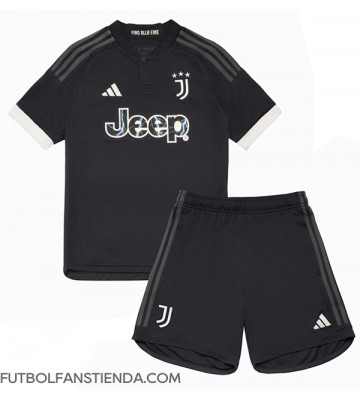 Juventus Tercera Equipación Niños 2023-24 Manga Corta (+ Pantalones cortos)